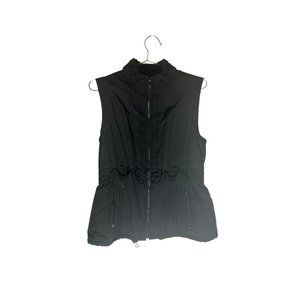 ELIE TAHARI Black Vest Size M